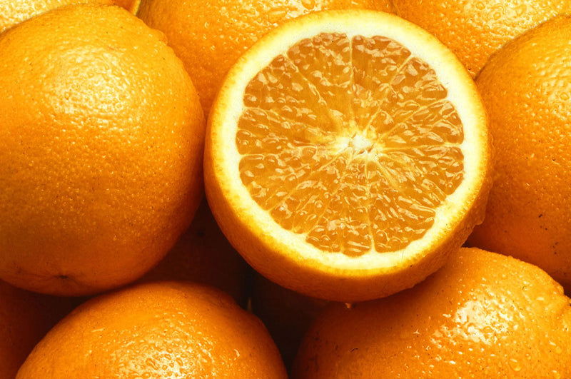 Orangen frisch